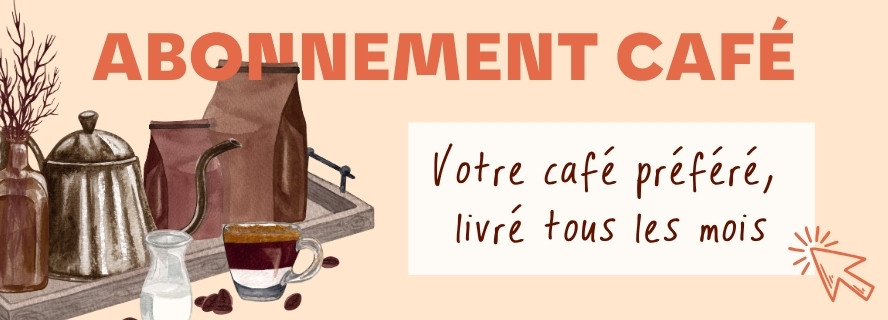 Bannière abonnement café